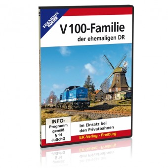 EK-Verlag 8693 DVD - Die V100-Familie der ehemaligen DR 