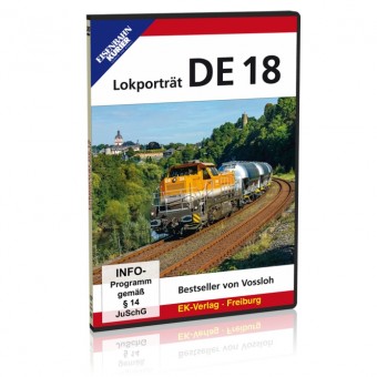 EK-Verlag 8697 DVD - Lokporträt "DE 18" 
