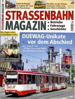 GeraMond 0726 Strassenbahn Magazin Juli 2026 