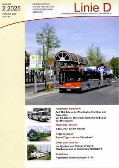 Linie D 10034 Linie D - Ausgabe 02/2025 