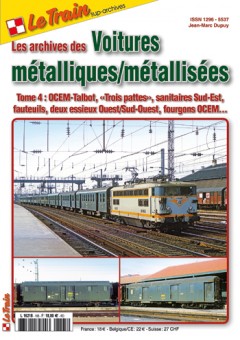 Le Train AD14 Les voitures métalliques  - Tome 4 