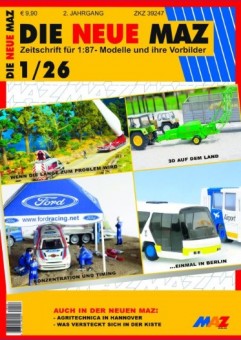 Modell-Auto Zeitschrift 0126 MAZ - ModellAutoZeitung 01/2026 
