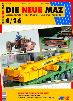 Modell-Auto Zeitschrift 0426 MAZ - ModellAutoZeitung 04/2026 