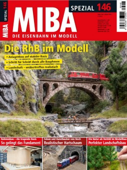 MIBA 02097 SPEZIAL 146 - Die RhB im Modell 