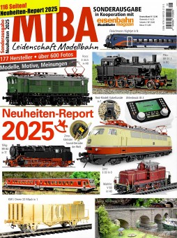 MIBA 02213 Neuheiten-Report 2025 