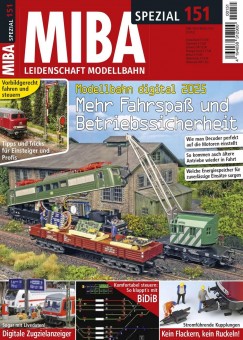 MIBA 02214 SPEZIAL 151 - Modellbahn digital 2025 