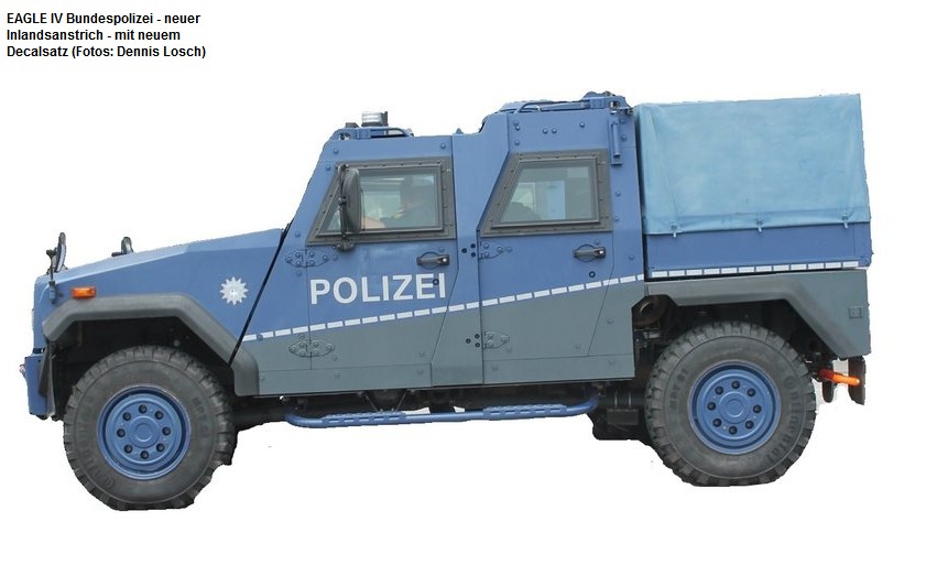 Armour87 211200152 Mowag Eagle IV BuPo Inlandsanstrich | Menzels  