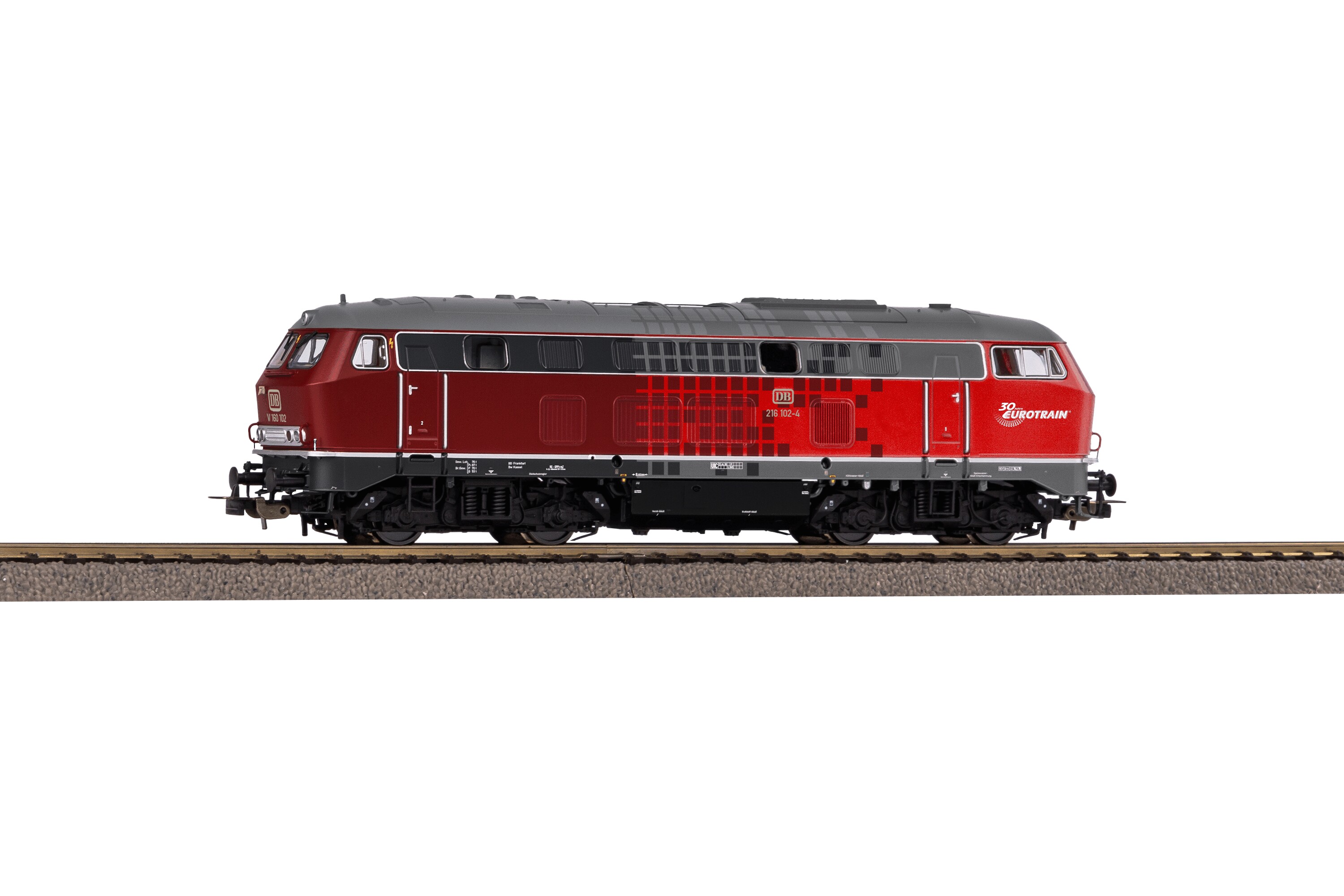 Piko 71278 DB Diesellok V160 / BR216 30.J Eurotrain