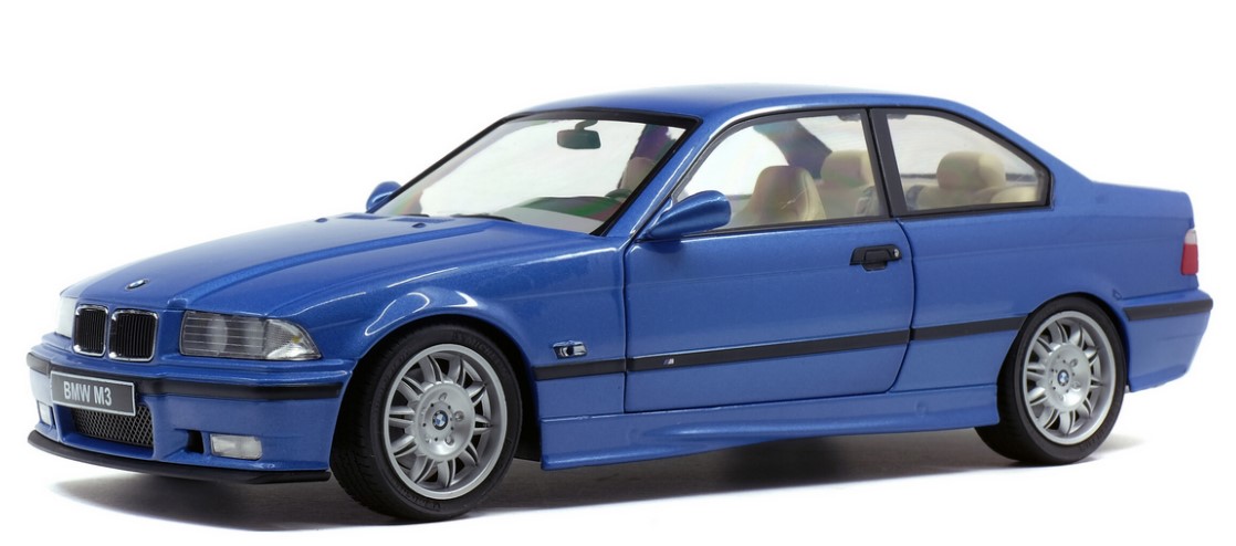Solido S1803901 BMW M3 (E36) Coupe blau | Menzels Lokschuppen 