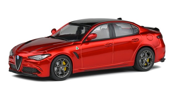 Solido S4313102 Alfa Romeo Giulia Q rot-met. | Menzels Lokschuppen 