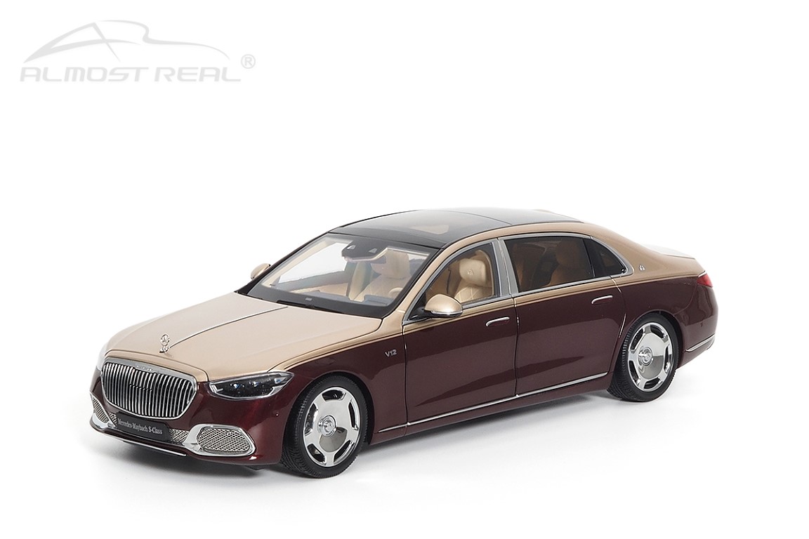 Almost Real ALM820122 MAYBACH-S-CLASS 2021 - gold/rot | Menzels 
