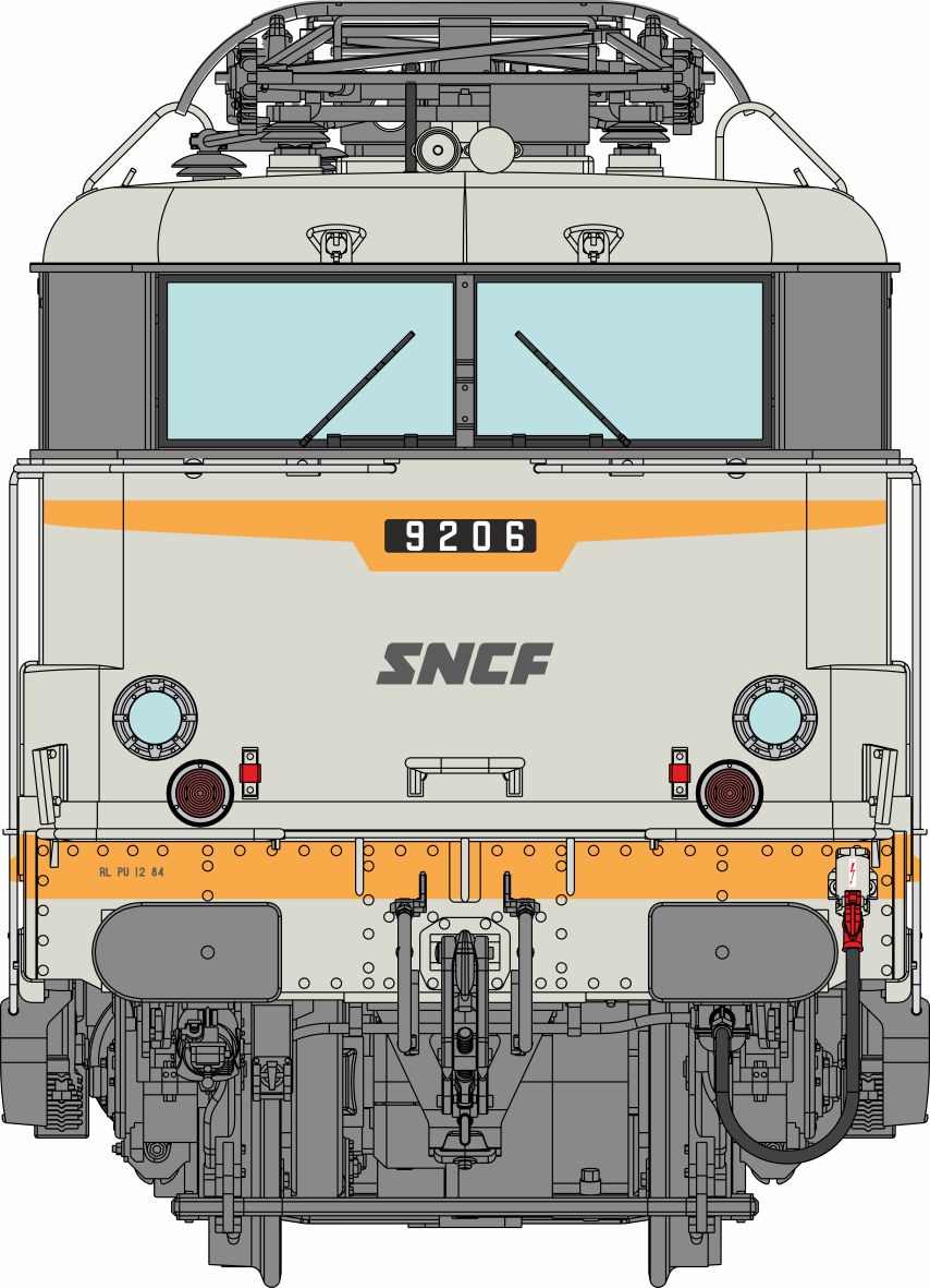 REE Modeles MB-178S SNCF E-Lok BB 9200 Ep.4/5