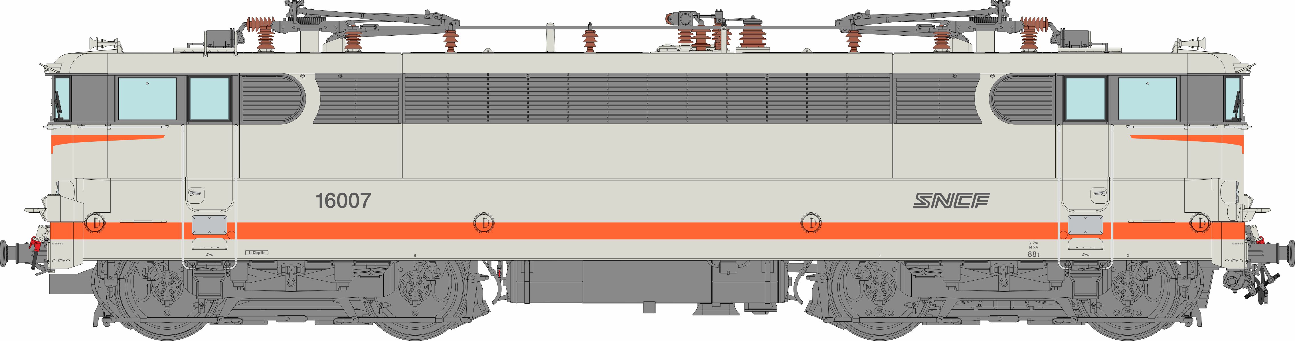REE Modeles MB-181S SNCF E-Lok BB16000 Ep.4/5