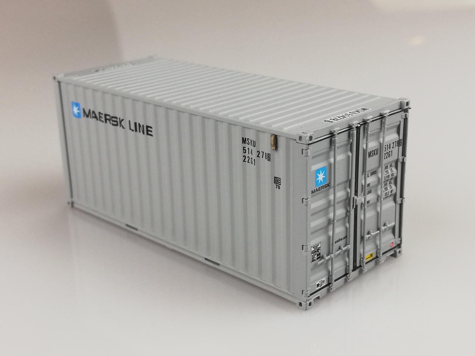 PT Trains PT820003.5 20´DV  MAERSK LINE (MSKU5142786)