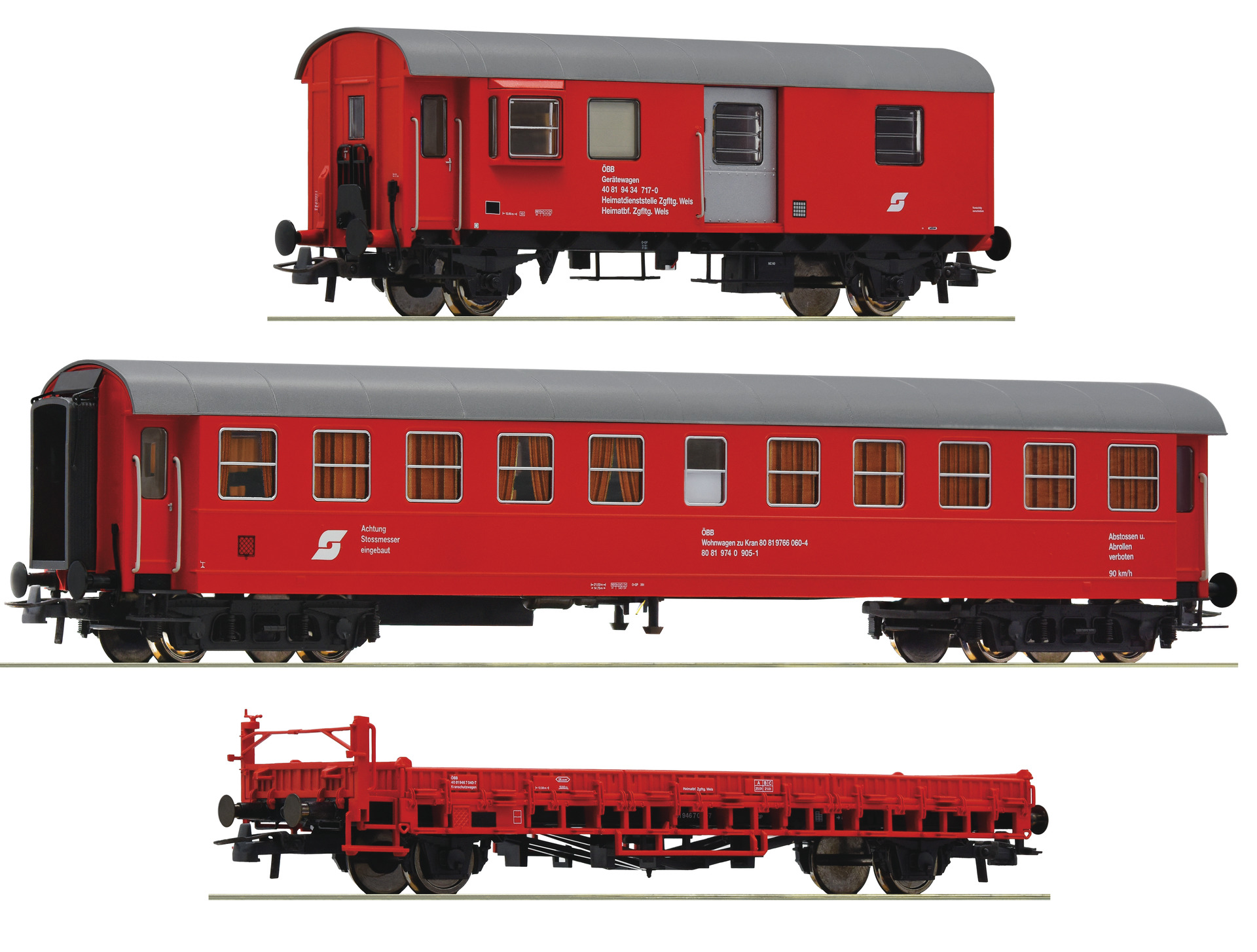 Roco 76050 ÖBB Hilfszug Set 3-tlg. Ep.5
