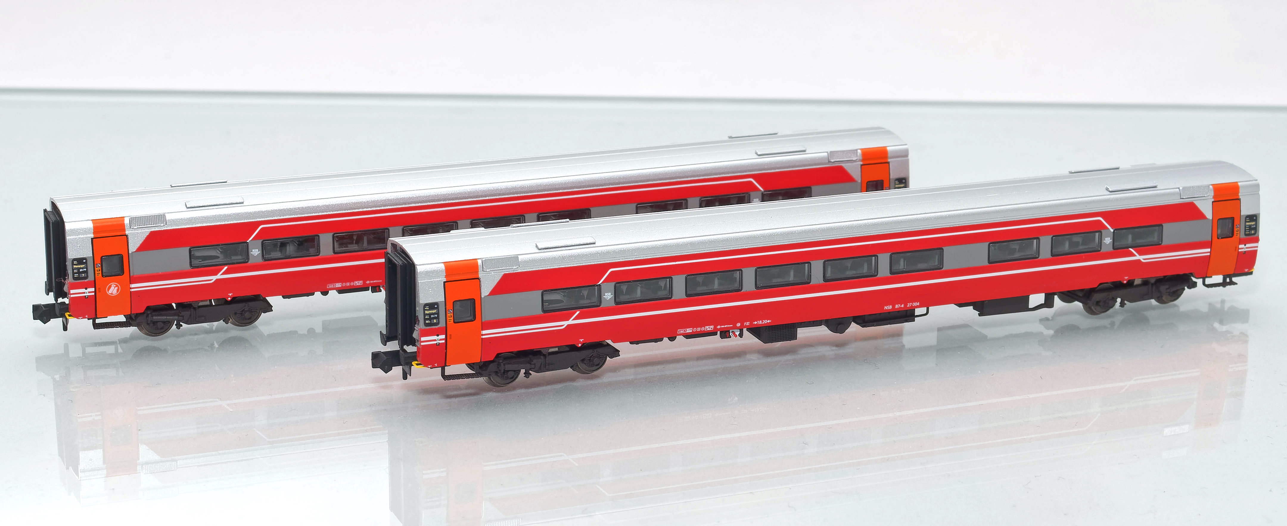 ASM 188690 NSB Personenwagen-Set 2-tlg. Ep.6