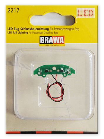 Brawa 2217 LED Zugschlußbeleuchtung | Menzels Lokschuppen Onlineshop