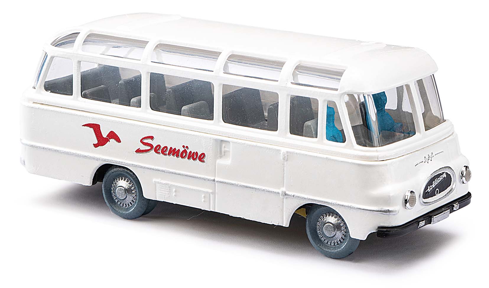 Busch Robur LO 2500 Modellauto - Blaues Sammlerstück Im Detail