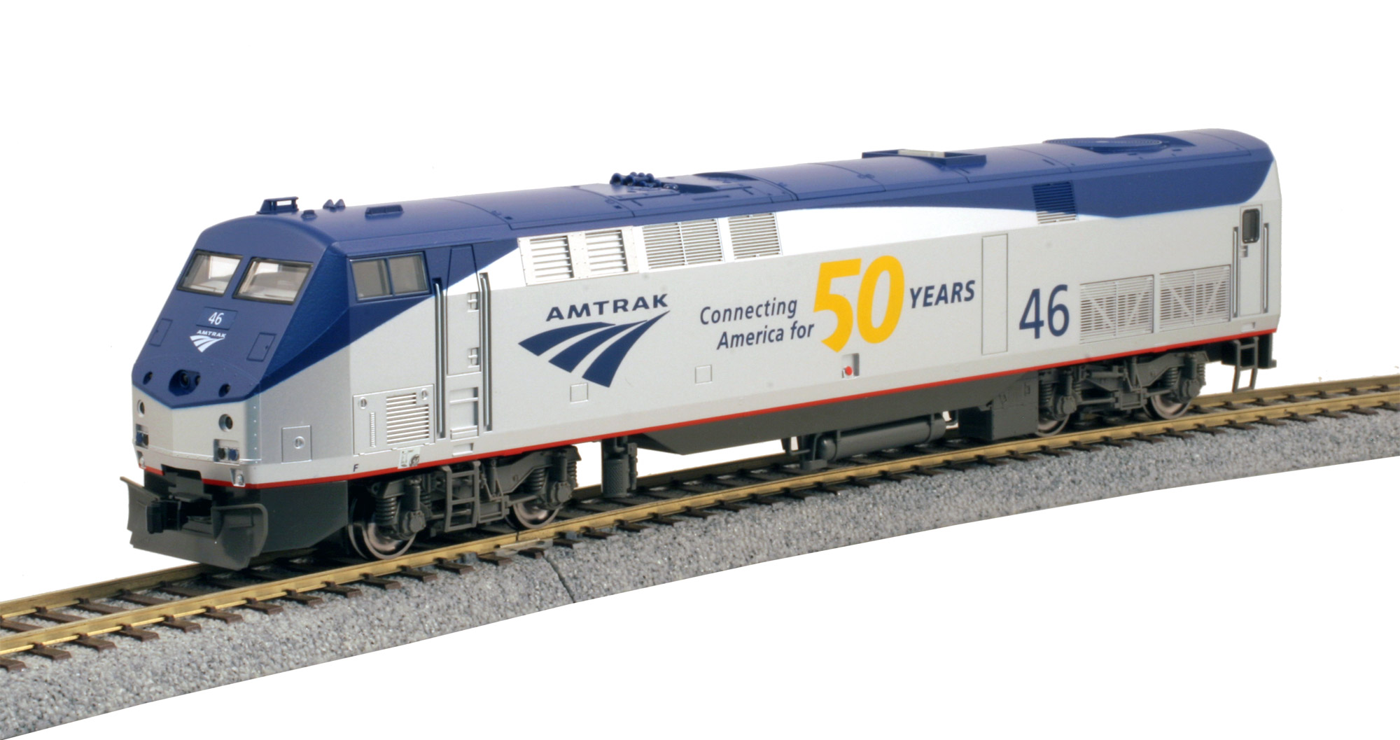 Kato USA 376112LS Amtrak Diesellok P42 - 50th Anniversary 