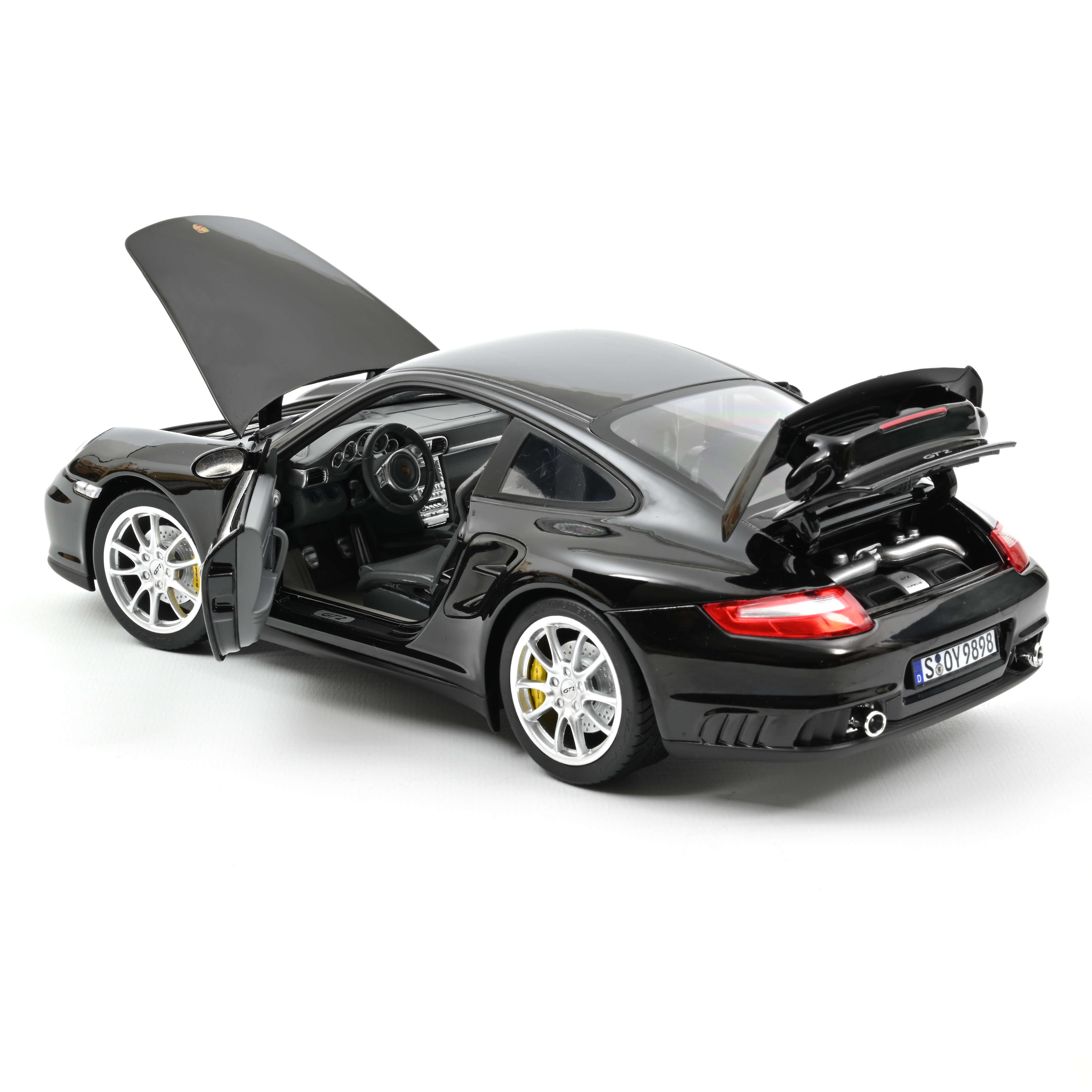 【NOREV】1/18 PORSCHE 911 GT2 Porsche 911 GT2 2010 Black 1:18 – Norev